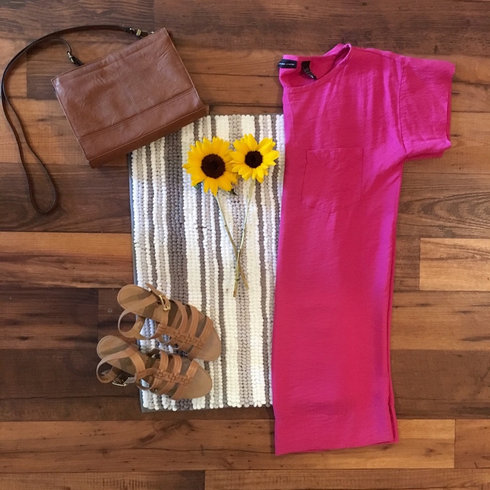 Bright Pink T-shirt Dress 💕